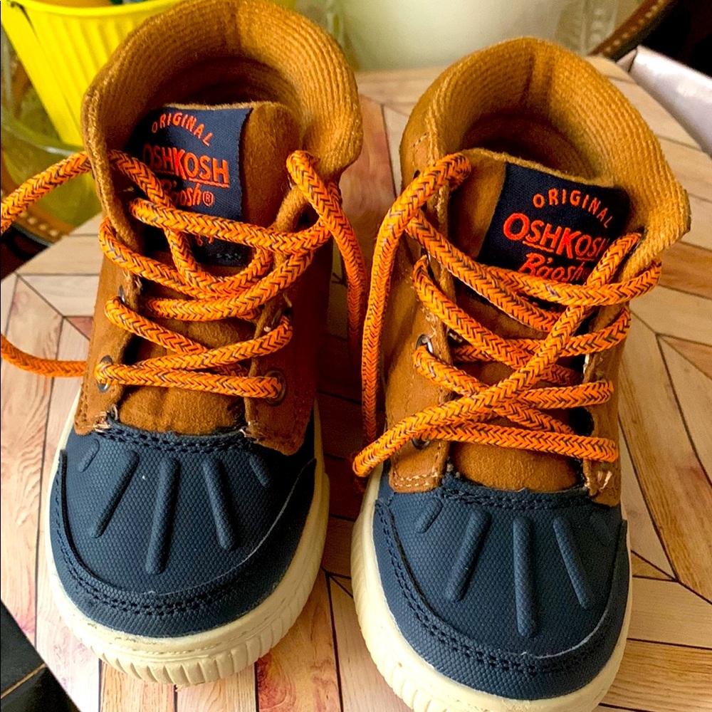 OshKosh B'gosh Kids' Tan and Blue Shoes